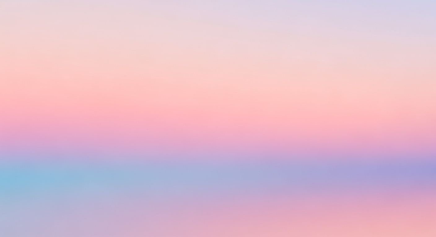 Pink and blue background with a 98
