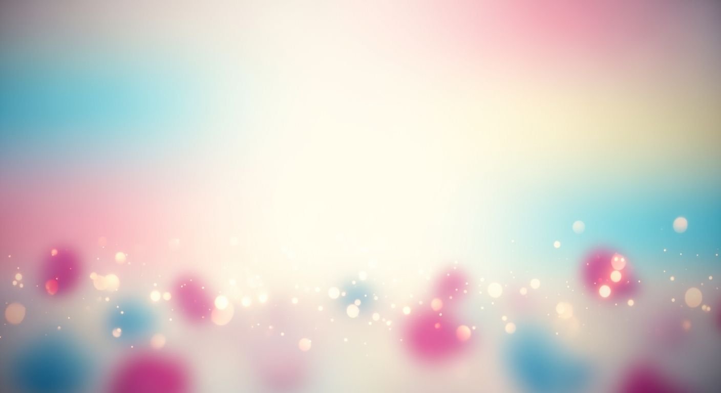 Pink and blue background with bokeh 121