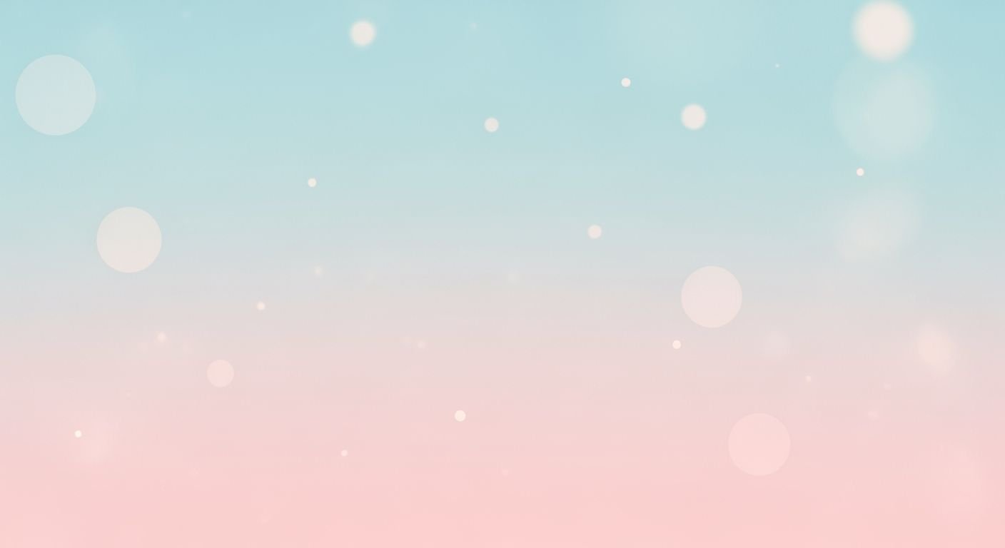 Pink and blue background with bokeh 124