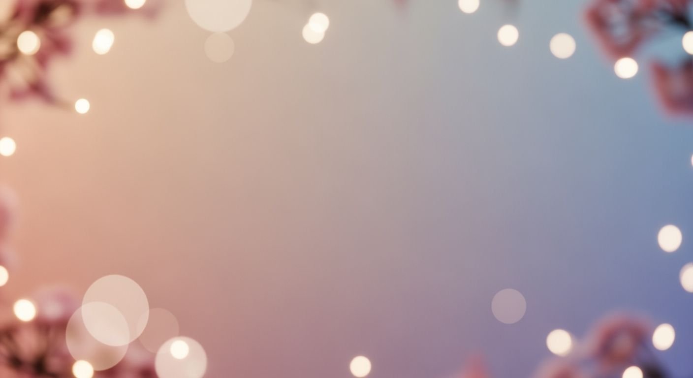 Pink and blue background with bokeh 131