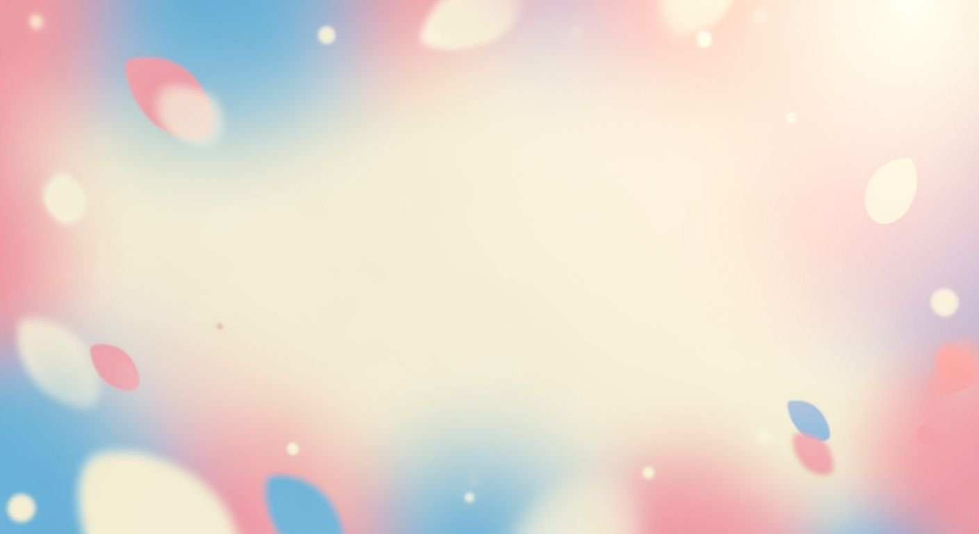Pink and blue background with bokeh 155