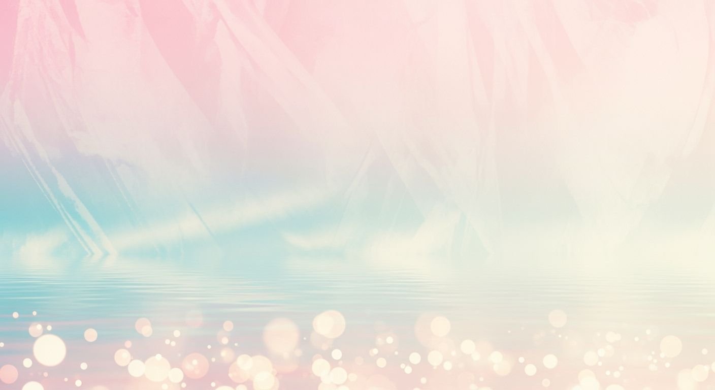 Pink and blue background with bokeh 173