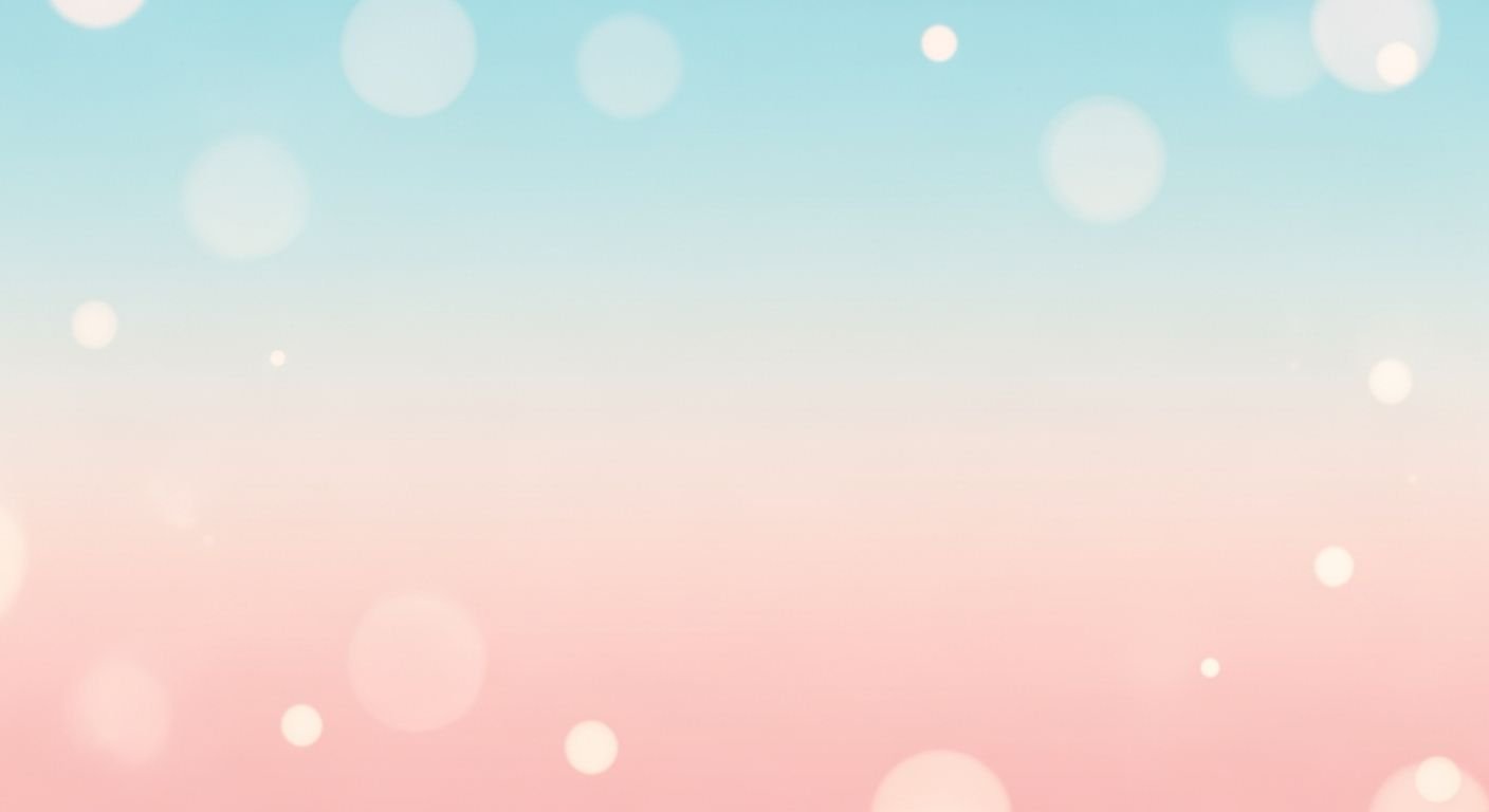 Pink and blue background with bokeh 221