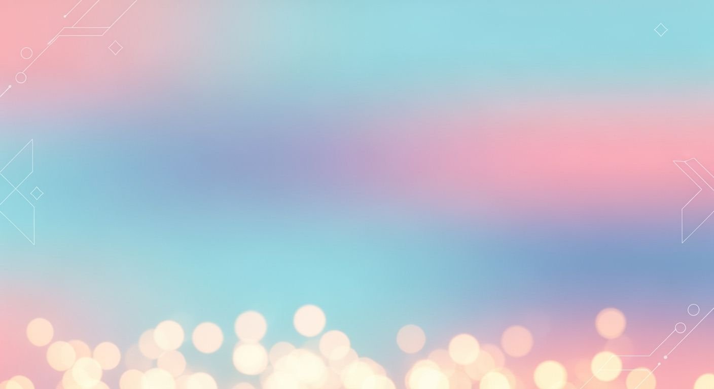 Pink and blue background with bokeh 222