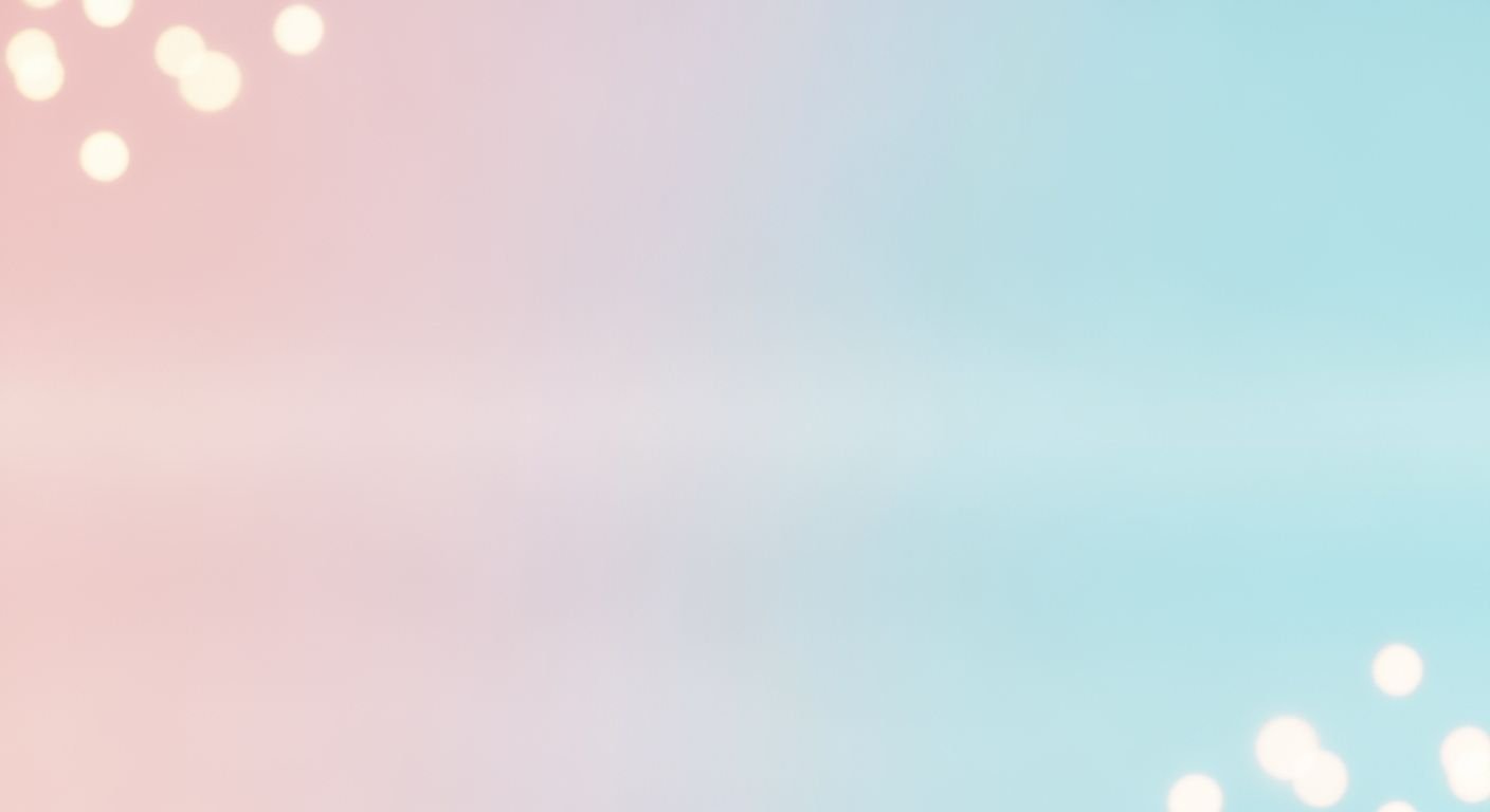 Pink and blue background with bokeh 68