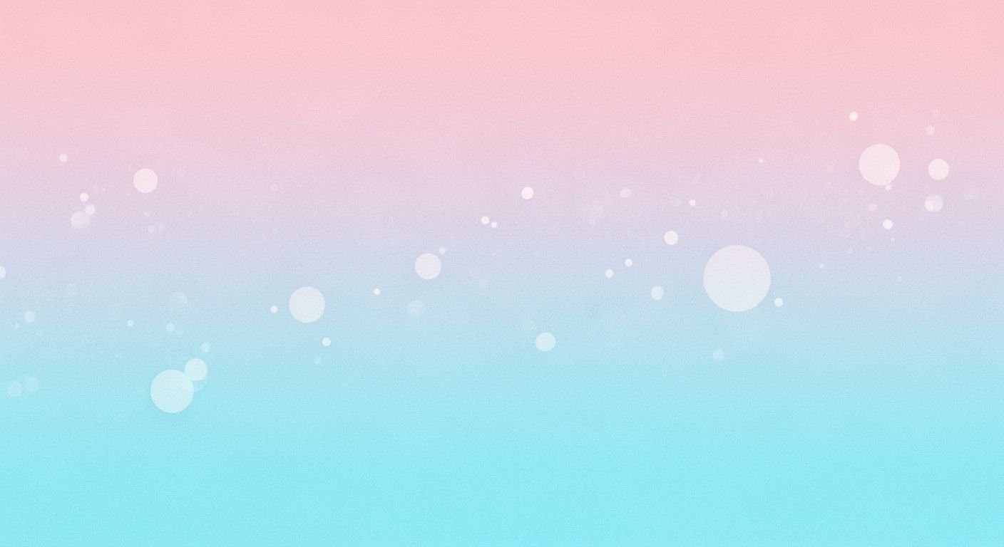 Pink and blue background with bubbles 4