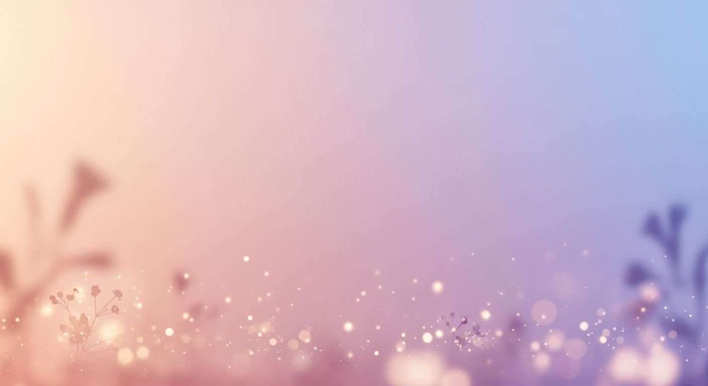 Pink and blue background with flowers 10