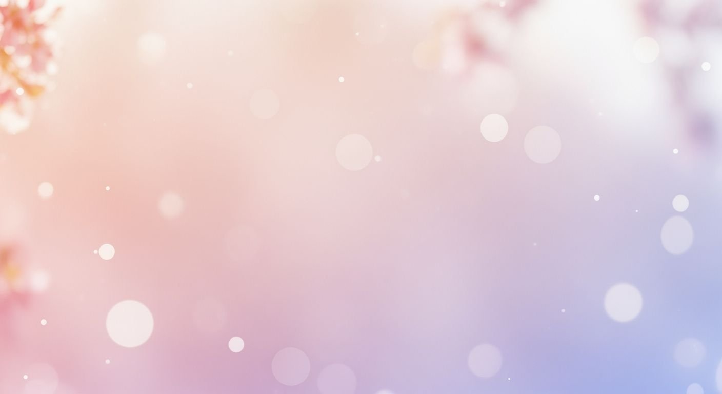 Pink and blue background with snowflakes 4