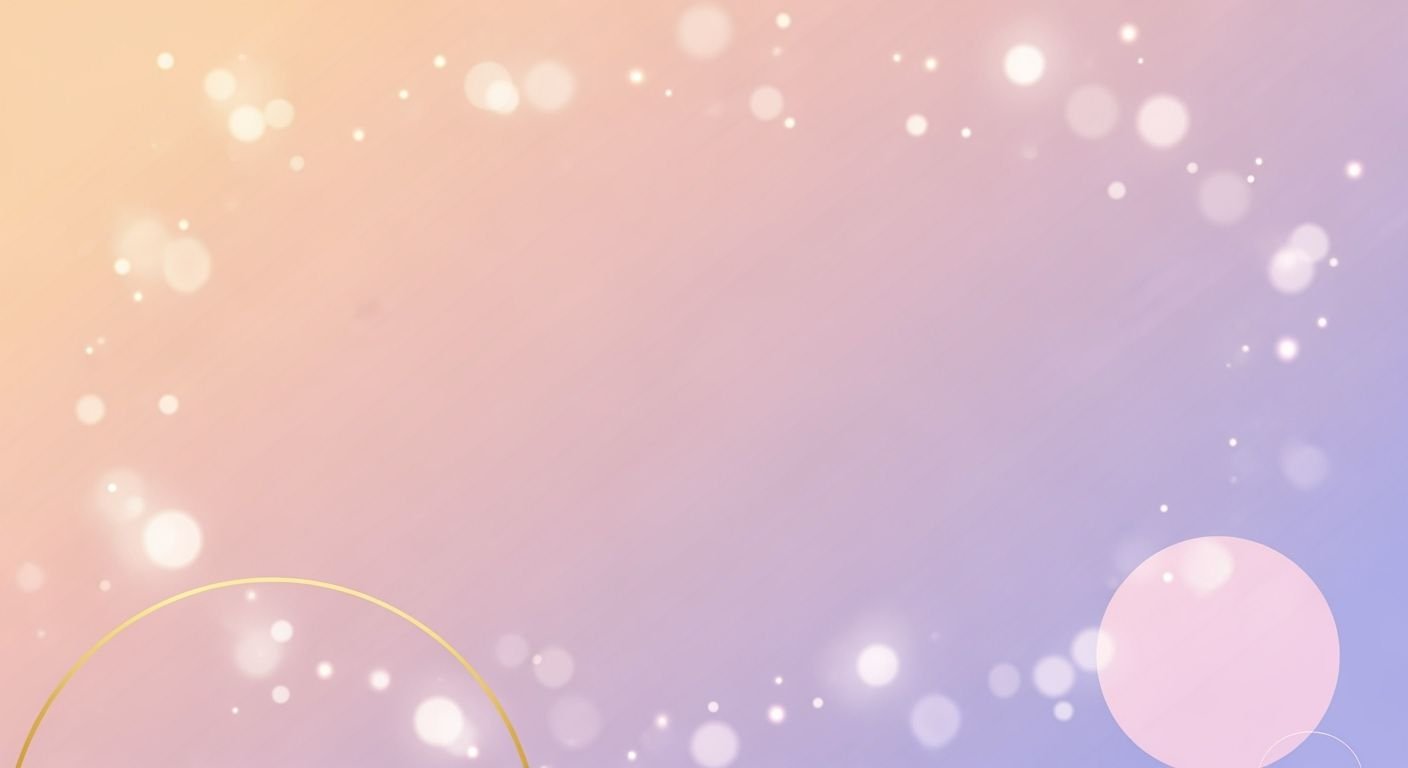 Pink and purple background with a 7