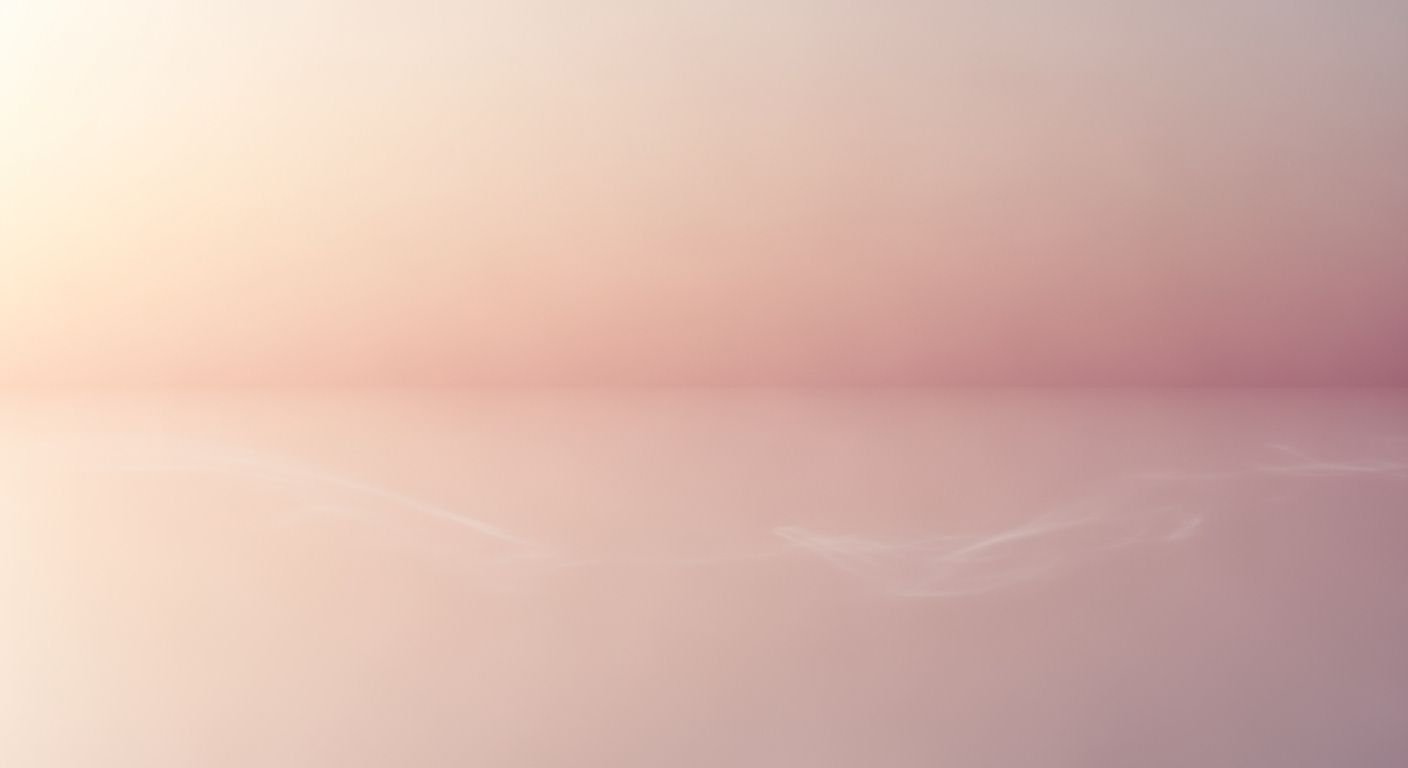Pink and white background with a 15