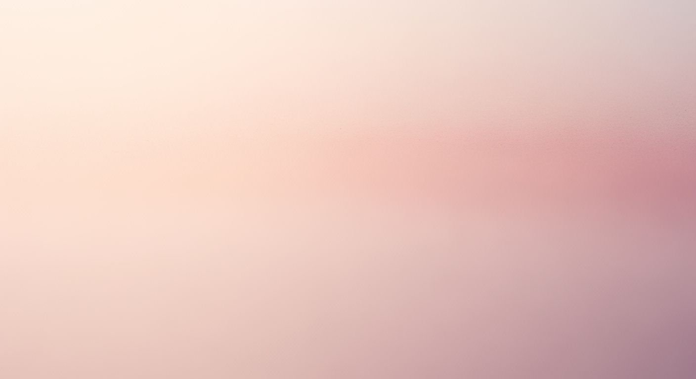 Pink and white background with a 3