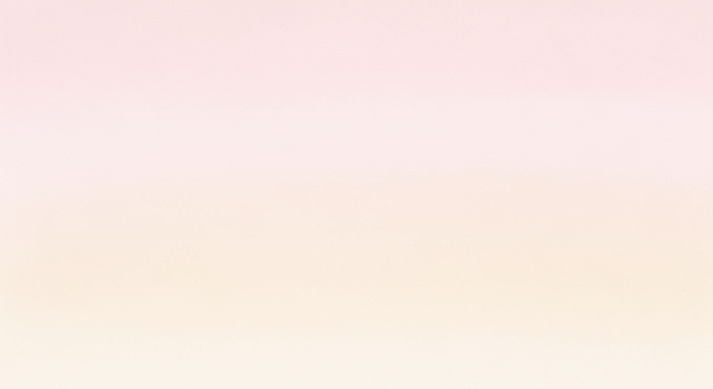 Pink and white background with a 38