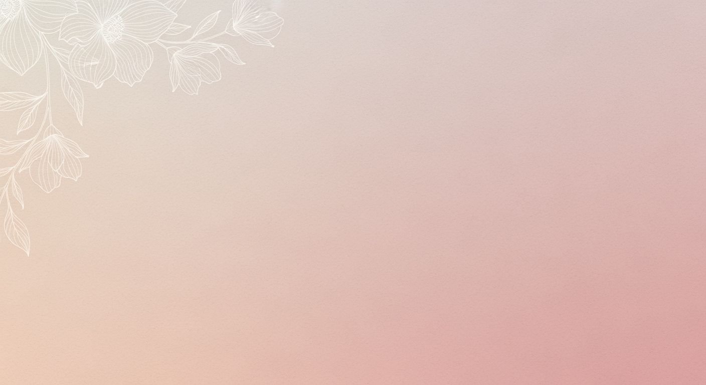 Pink and white background with a