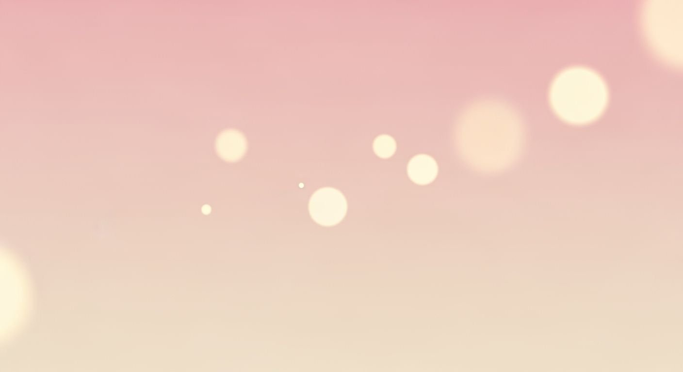 Pink and yellow background with bokeh 3