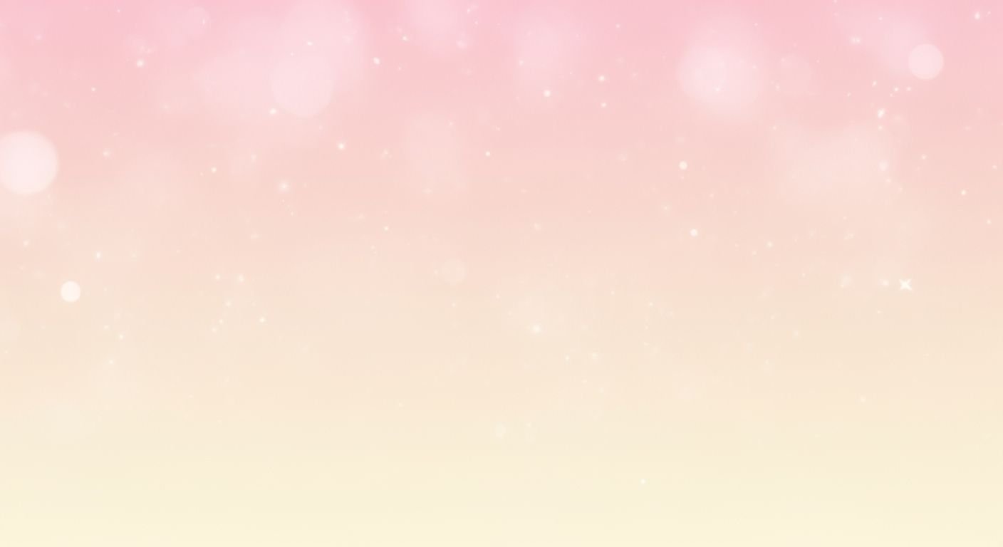 Pink and yellow background with bokeh 4