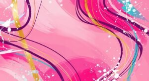 Pink background abstract image 3