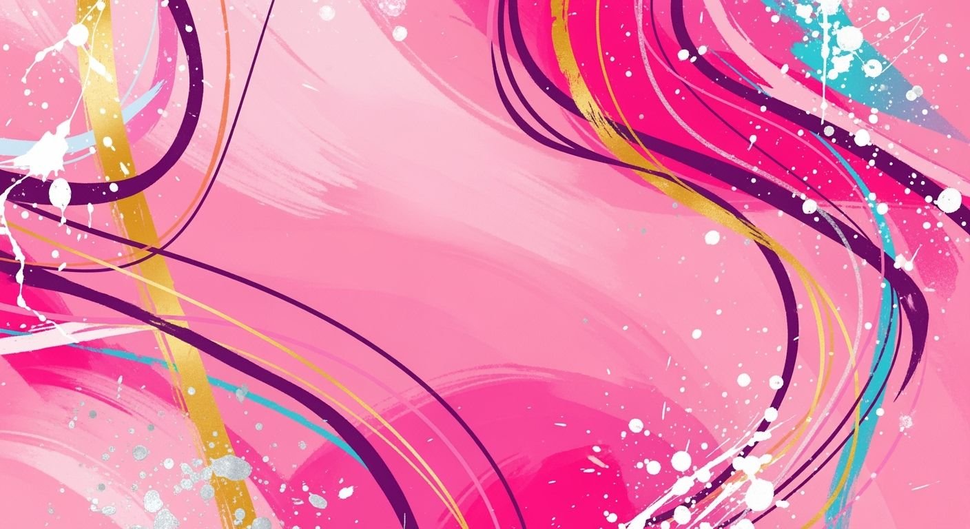 Pink background abstract image 3