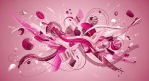 Pink background abstract image