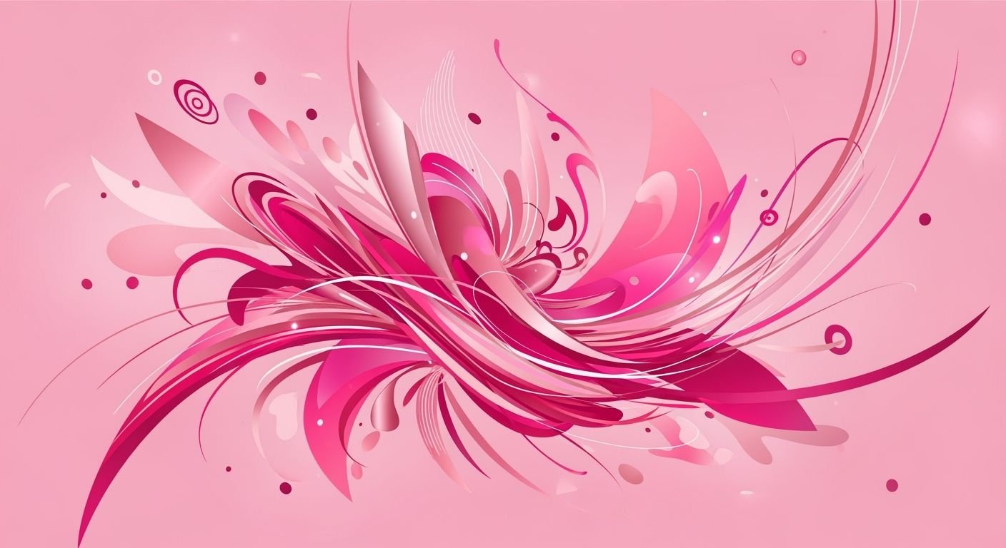 Pink background abstract image 4