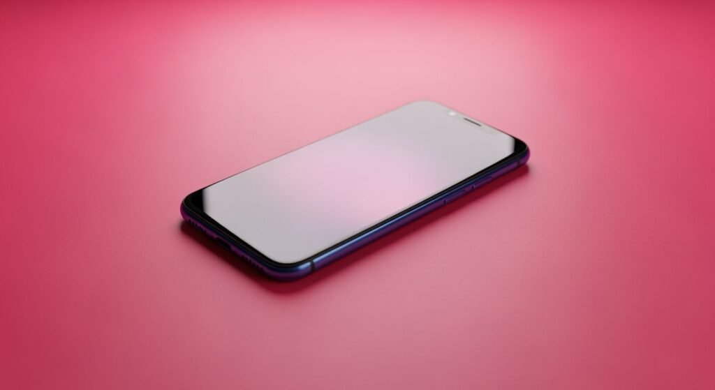 Pink background phone image 3