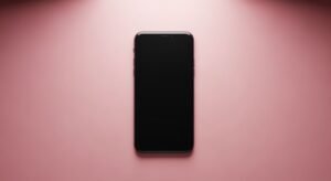 Pink background phone image 4