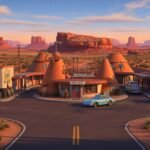 Pixar cars background image 4