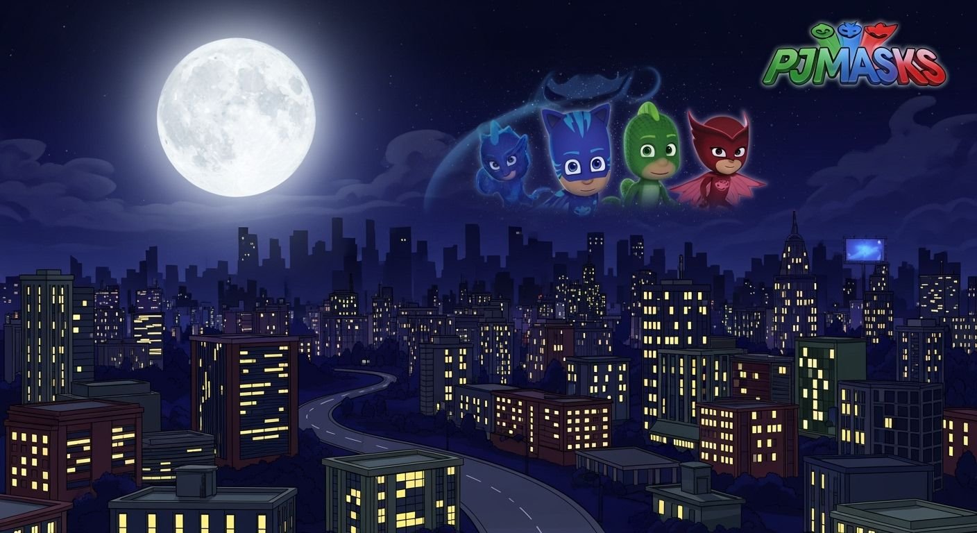 Pj mask background image 3