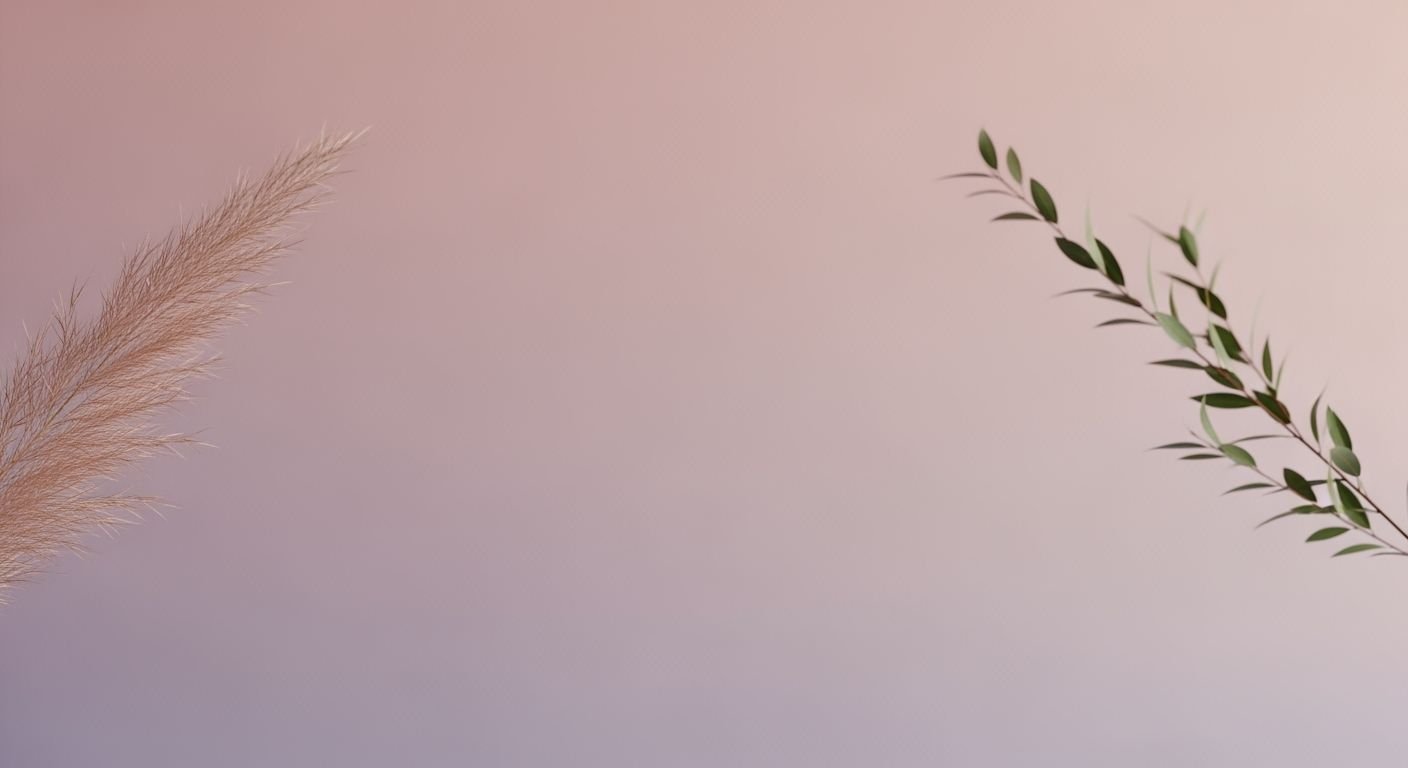 Plant with green leaves on a 6