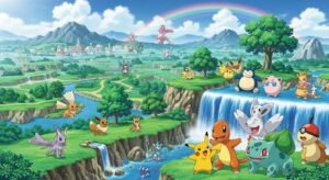 Pokemon background hd image 2