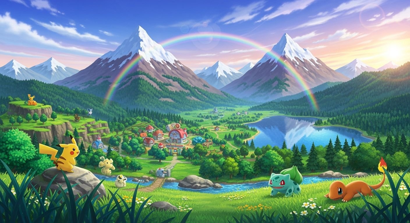 Pokemon background hd image 4