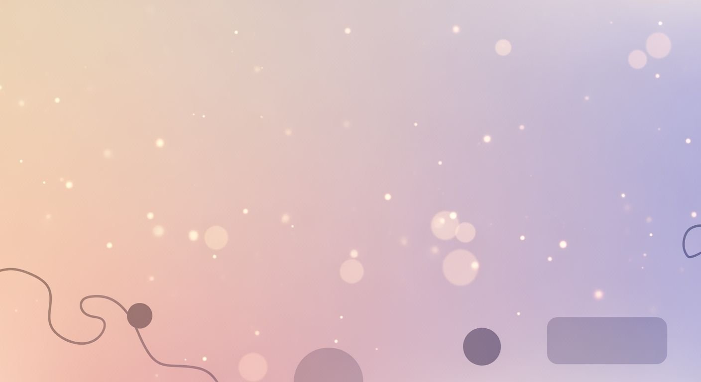 Purple and pink background with circles
