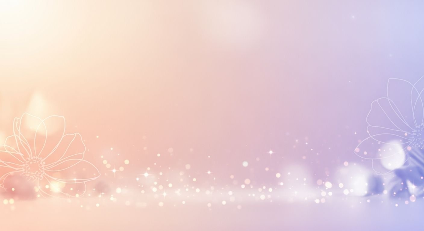 Purple and pink background with flowers 2