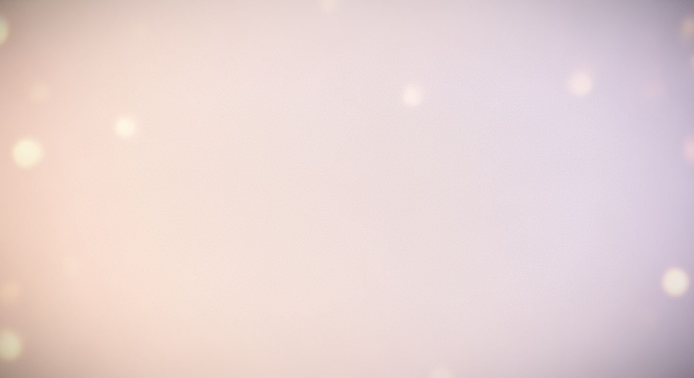 Purple and white background with bokeh