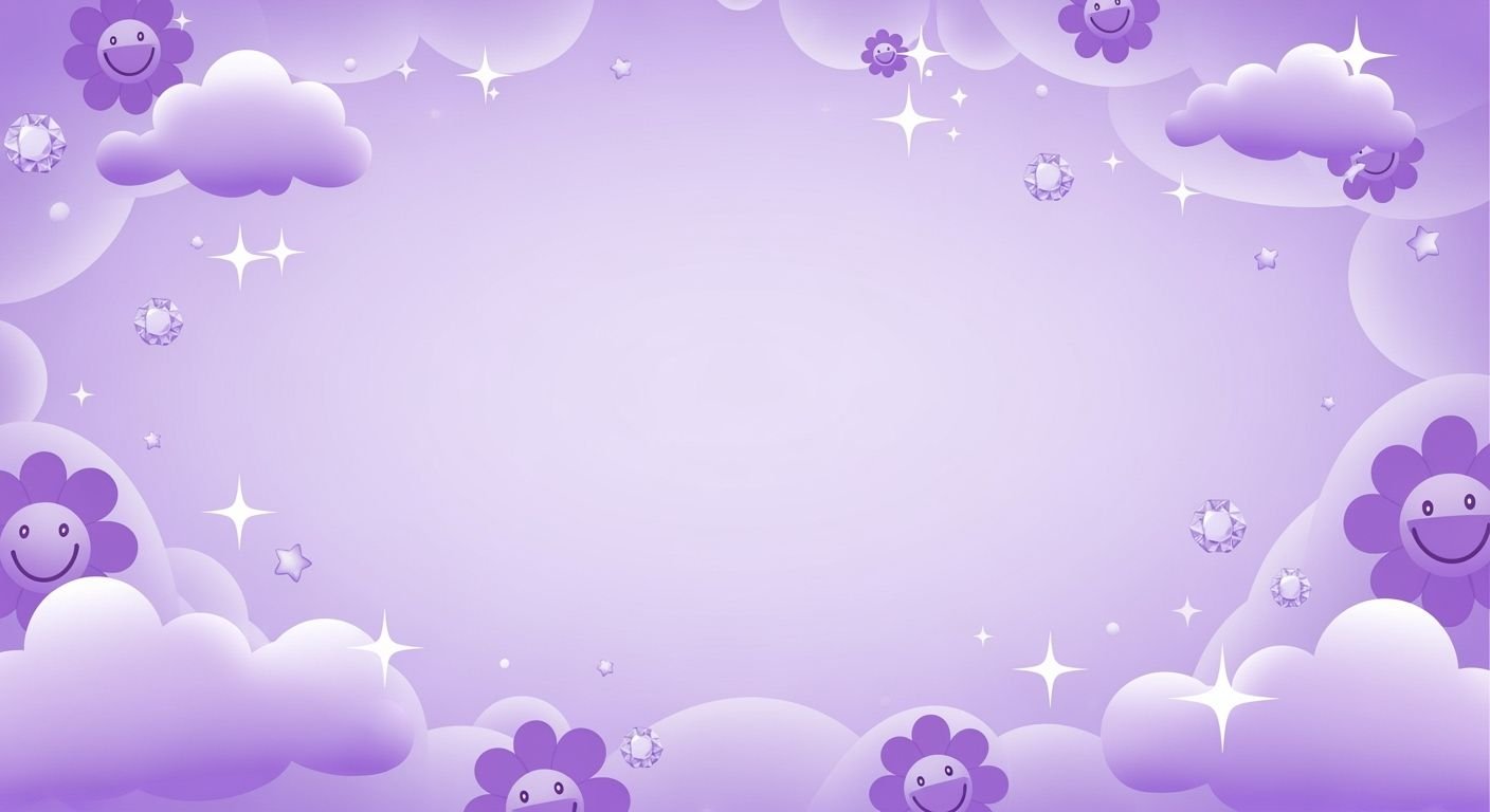 Purple cute background image 2