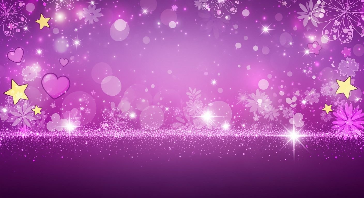 Purple cute background image 3