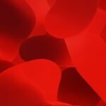 Red abstract background image 2