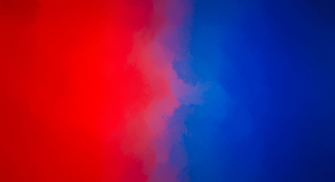Red and blue background image
