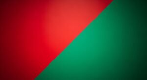 Red and green background image