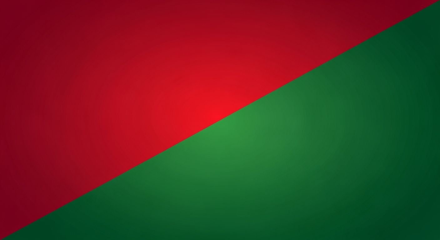 Red and green background image 4