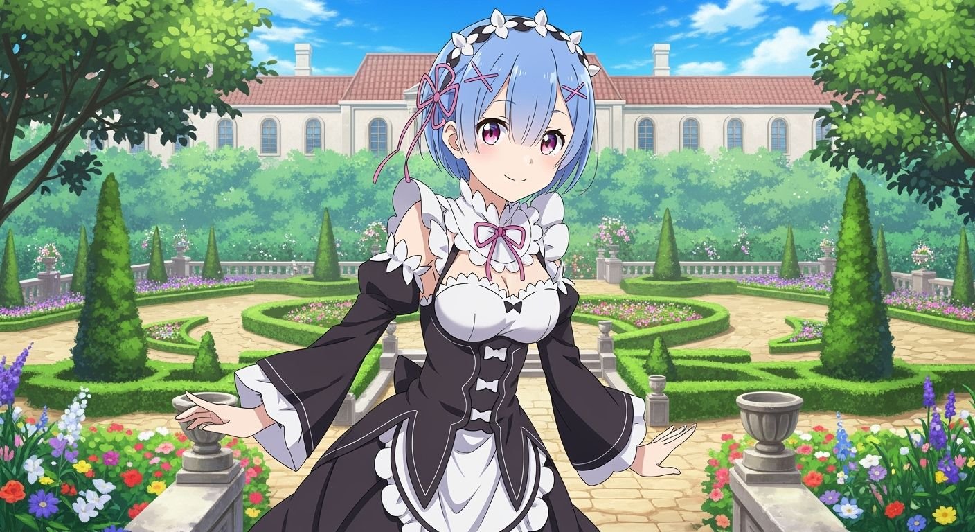 Rem re zero wallpaper image 2