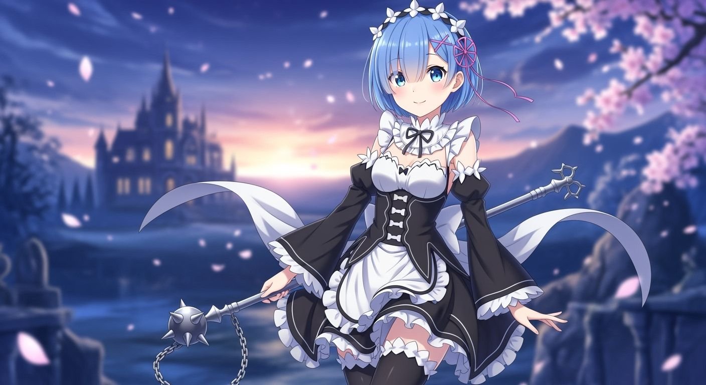 Rem re zero wallpaper image 3