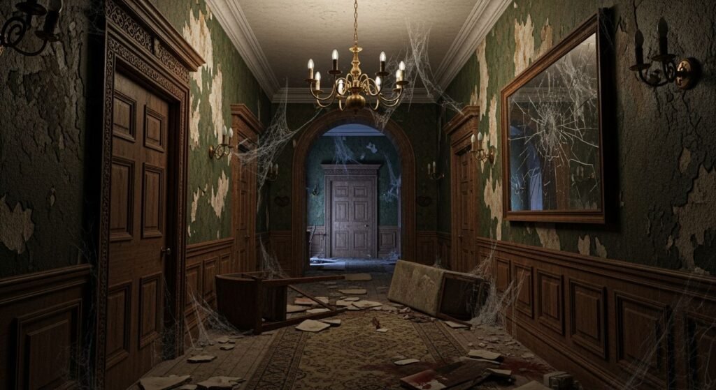Resident evil background image 10