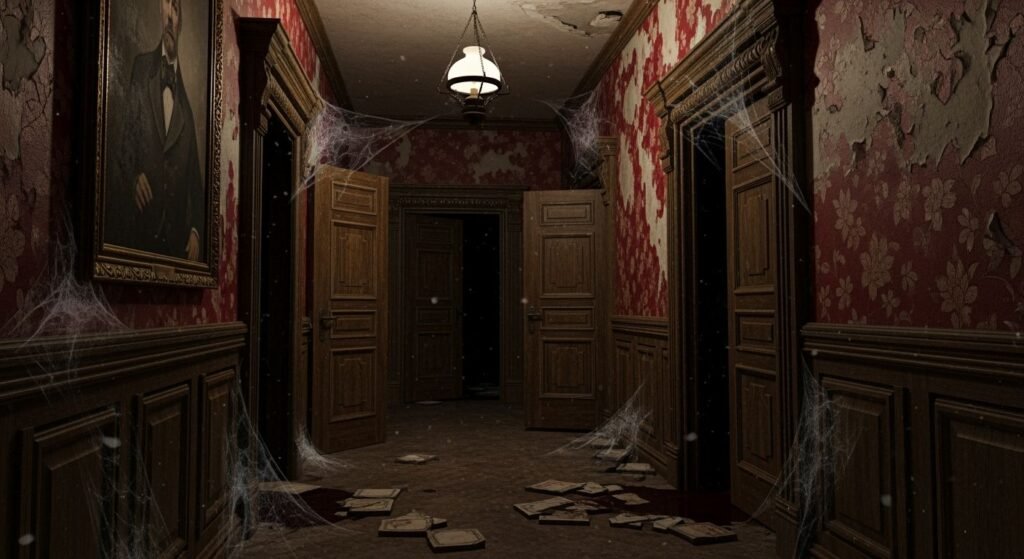 Resident evil background image