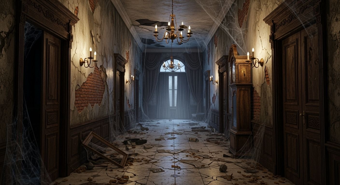 Resident evil background image 11