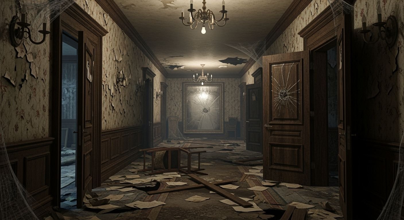 Resident evil background image 4