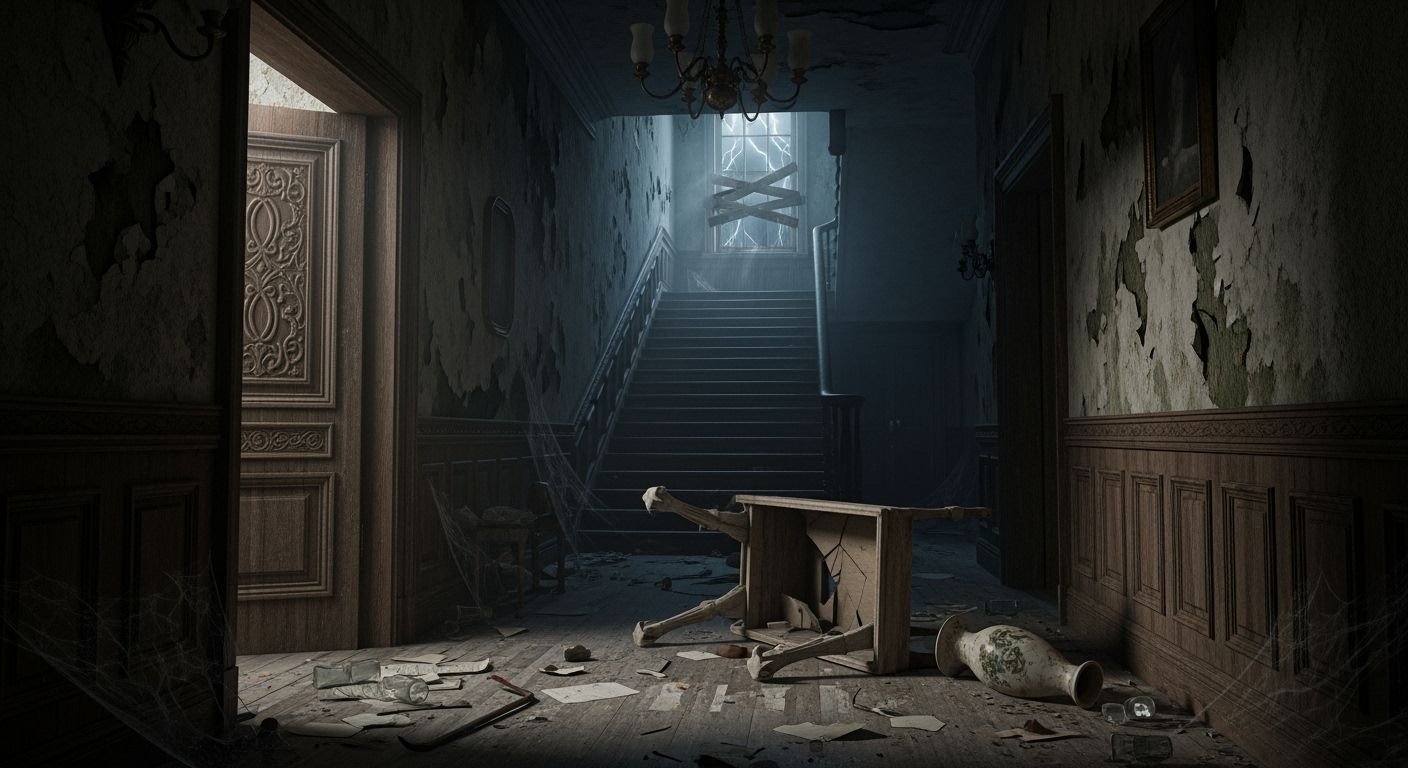 Resident evil background image 5