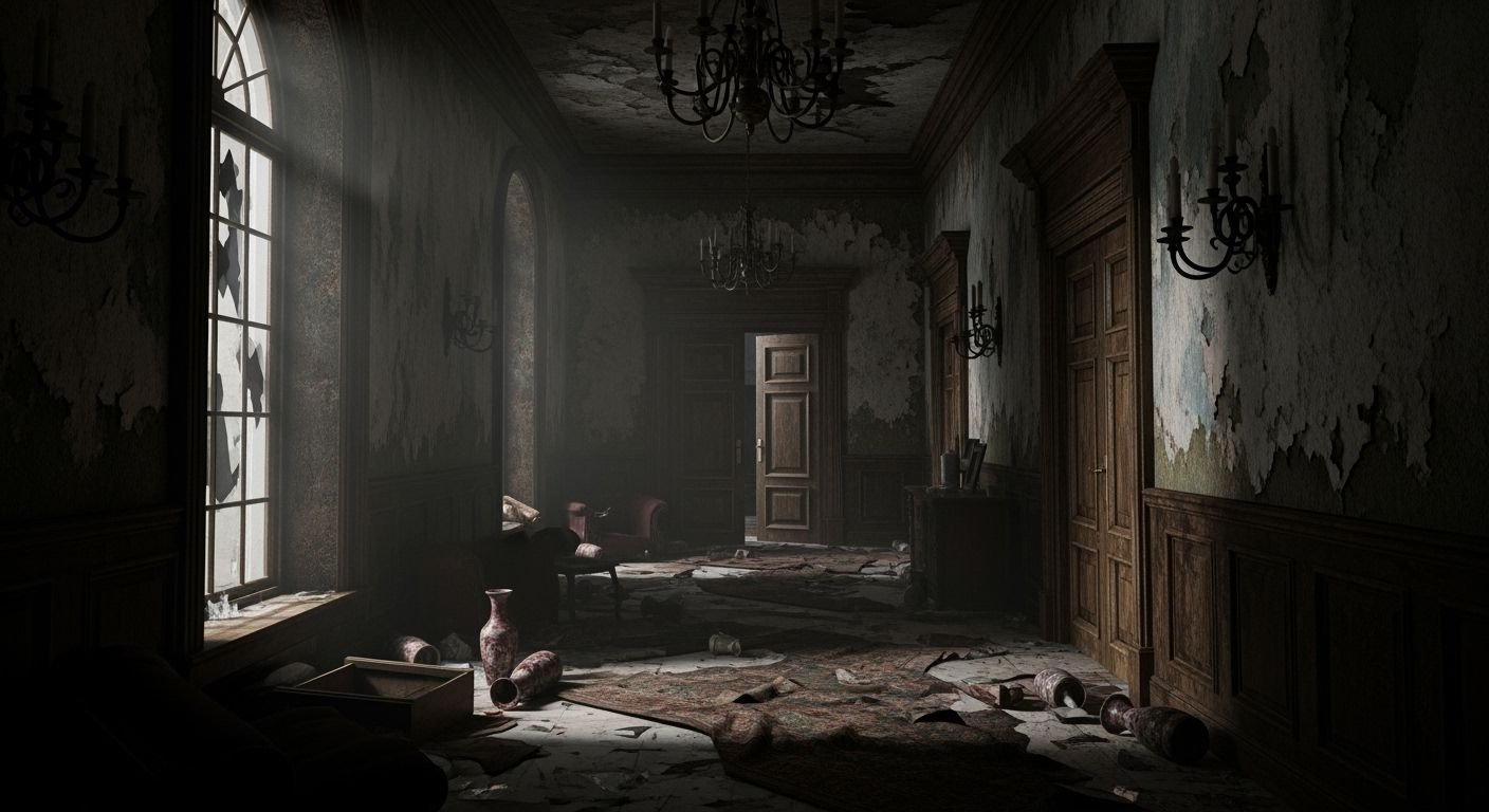 Resident evil background image 7
