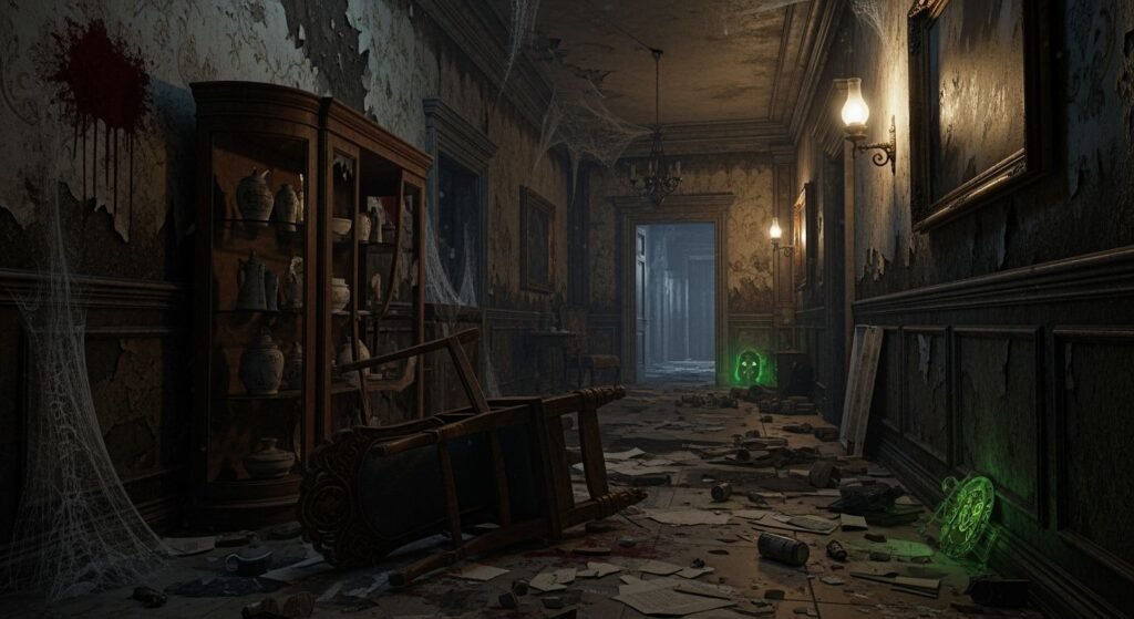 Resident evil background image 8