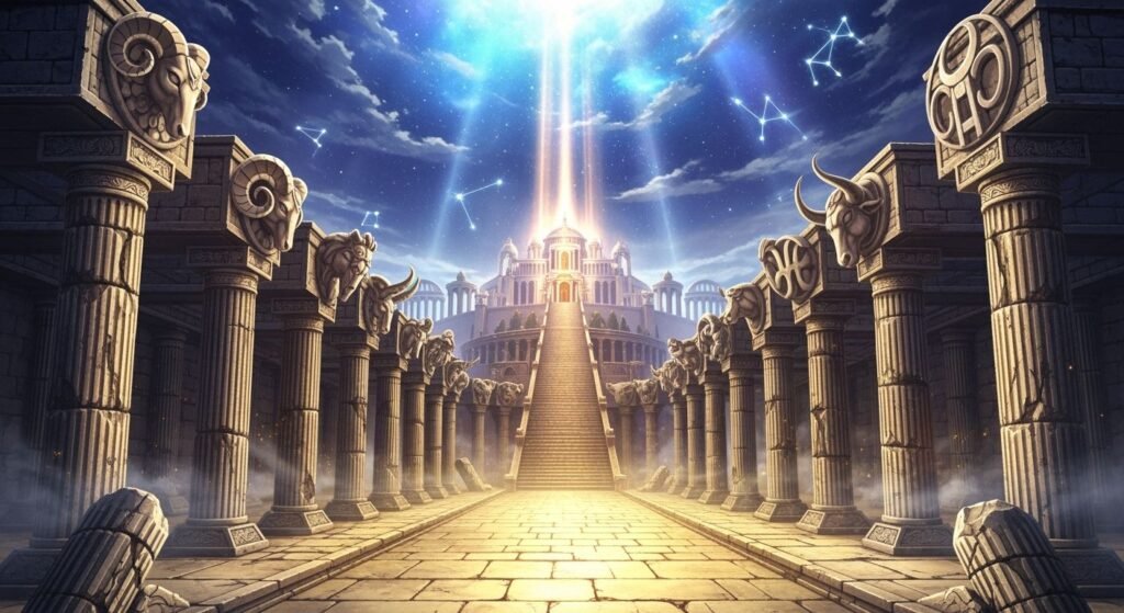 Saint seiya background image 2