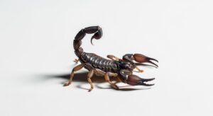 Scorpion on white background image 2